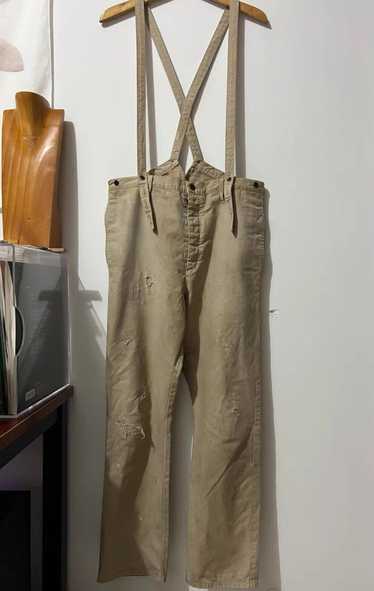 Visvim Visvim 21AW TRAVAILLER BRACES PANTS DMGD