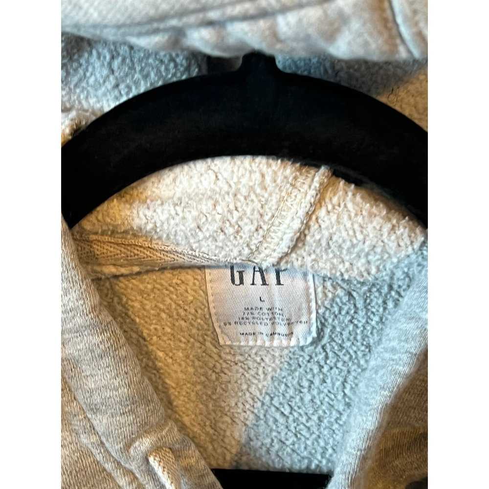 Gap The Gap Pullover Gray Hoodie Mens L - image 2