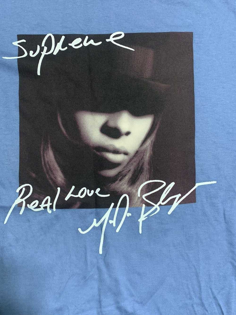 Supreme Mary J Blige x Supreme Photo Tee-Slate - image 2