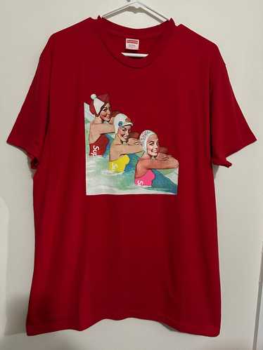 Supreme Swimmers Tee Slate - Gem