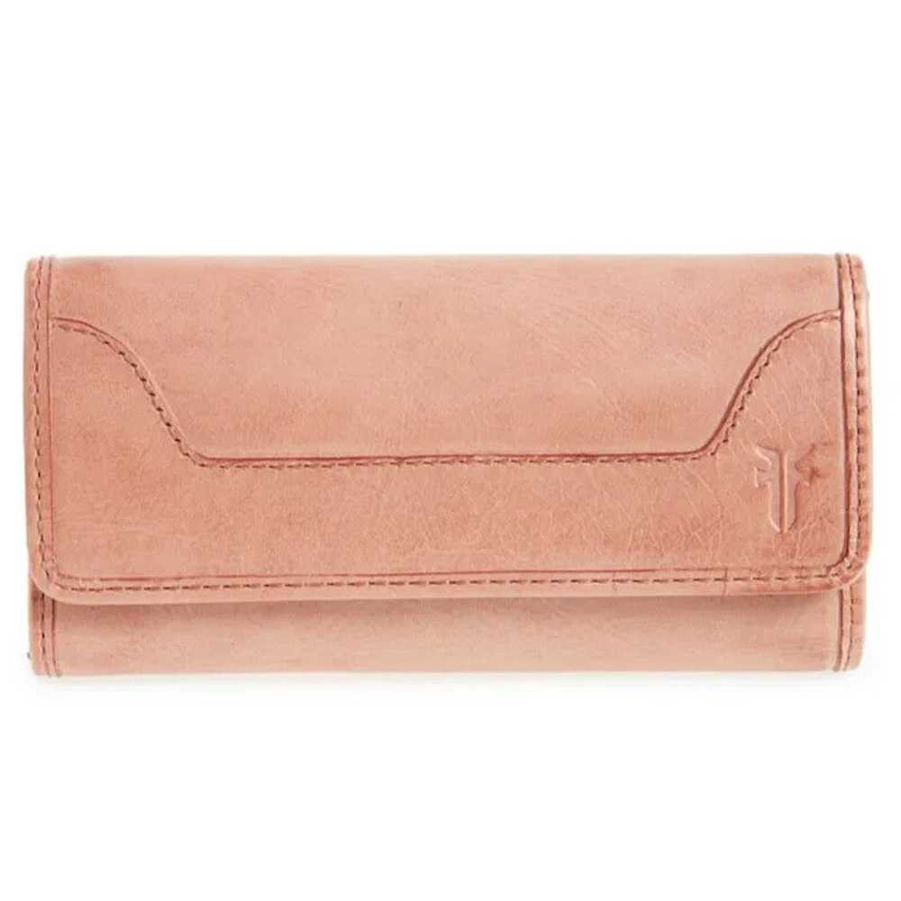Frye Frye Melissa Snap Trifold Leather Wallet Dus… - image 1