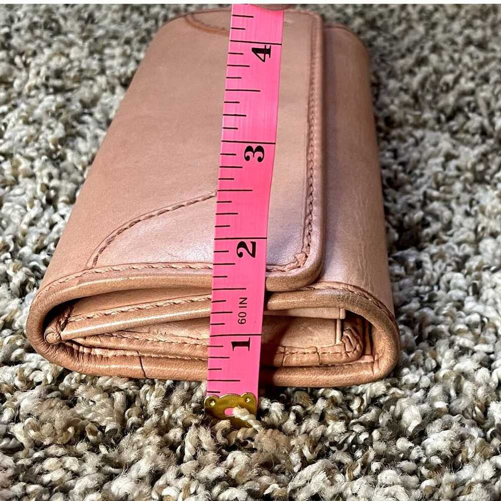 Frye Frye Melissa Snap Trifold Leather Wallet Dus… - image 9