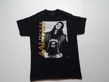 Band Tees × Rap Tees × Vintage aaliyah age ain't … - image 1