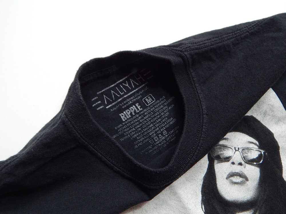 Band Tees × Rap Tees × Vintage aaliyah age ain't … - image 4