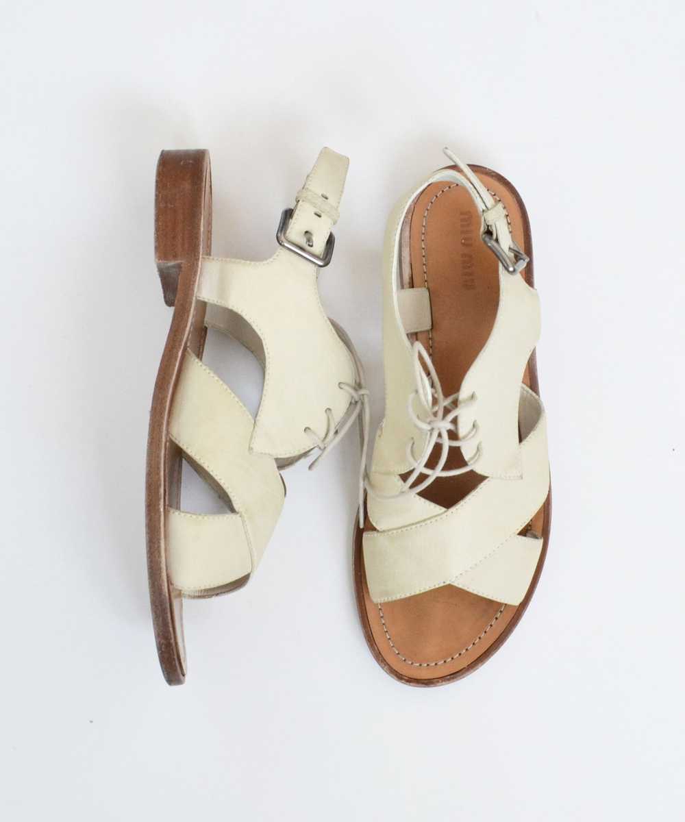 Malibu Sandals × Miu Miu × Prada Miu Miu Sandals … - image 2