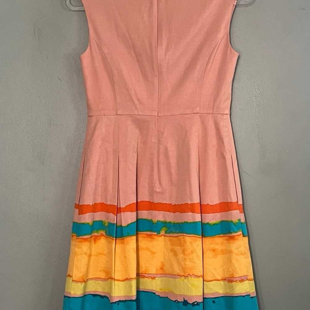 Anthropologie Painterly Pleated Dress size 2 - image 5