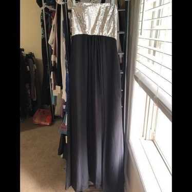 Silver and Black dress - image 1