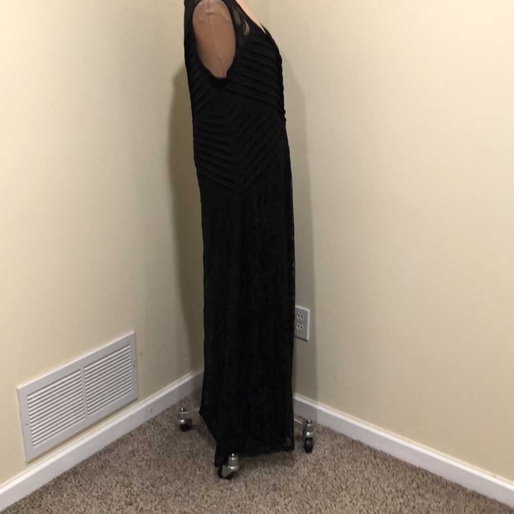 Francesca’s Collection Candalite Gown Size XL Bla… - image 5