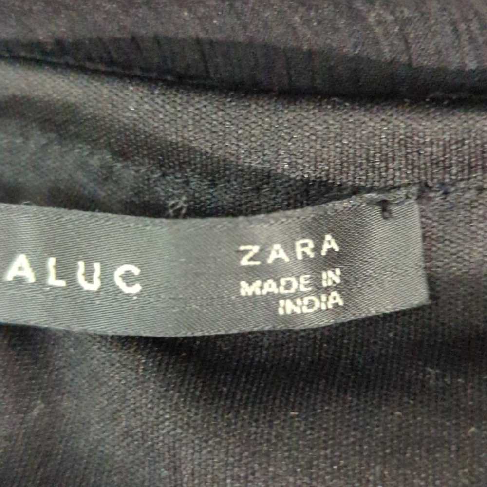 ZARA Trafaluc Collection  Black Halter Mini Dress - image 7