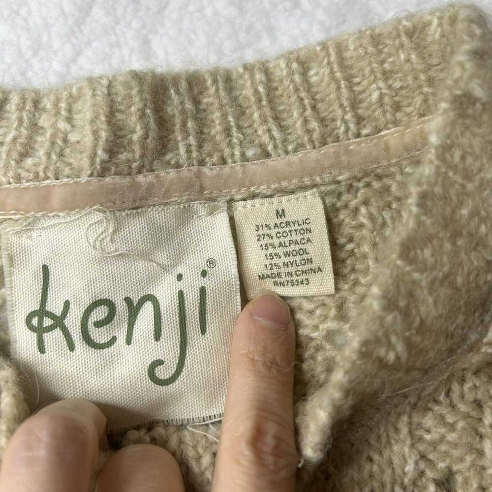 Kenji M Women’s Open Knit 3 Button Sweater Dress … - image 2