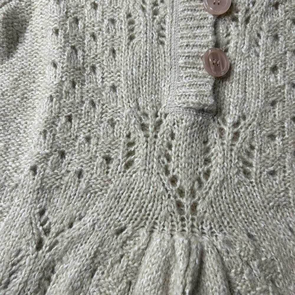 Kenji M Women’s Open Knit 3 Button Sweater Dress … - image 6
