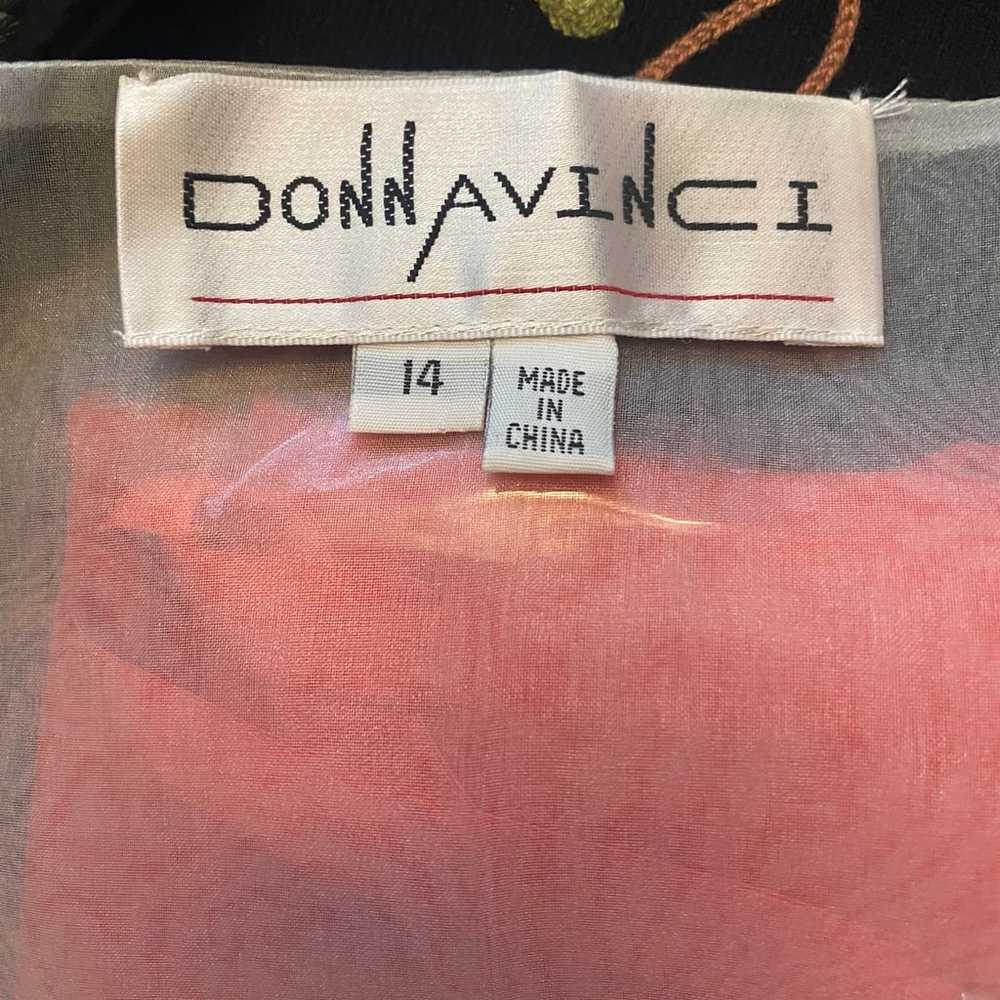 Donna Vinci Sheer Kimono Jacket Vintage Donna Vin… - image 7