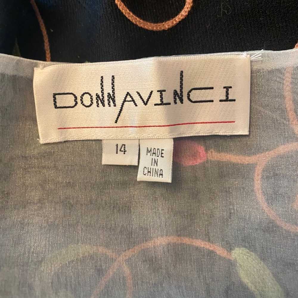 Donna Vinci Sheer Kimono Jacket Vintage Donna Vin… - image 8