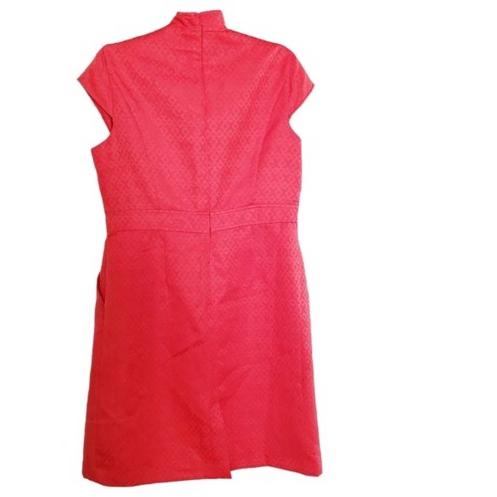 Sleeveless Red Midi Dress Size 16 - image 2