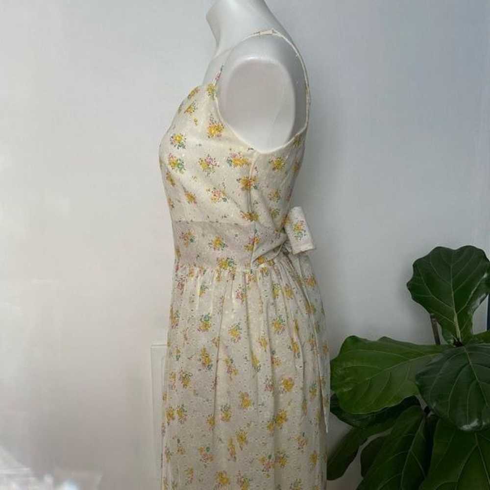 1950s vintage Union Made floral tea party dress - image 10