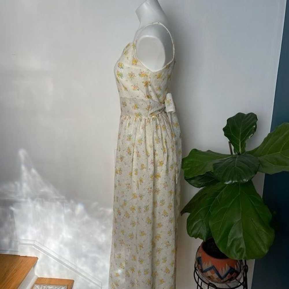 1950s vintage Union Made floral tea party dress - image 11