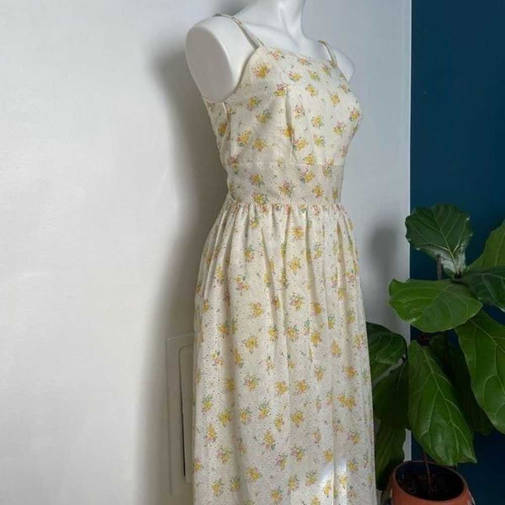 1950s vintage Union Made floral tea party dress - image 7