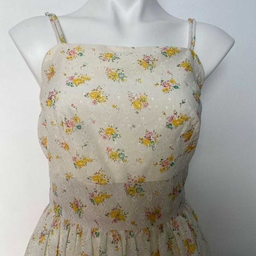 1950s vintage Union Made floral tea party dress - image 8