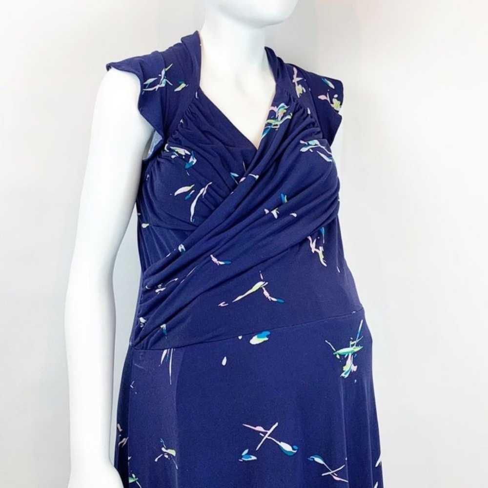 Leota Flutter Sleeve Maternity Dress Size Large - image 10