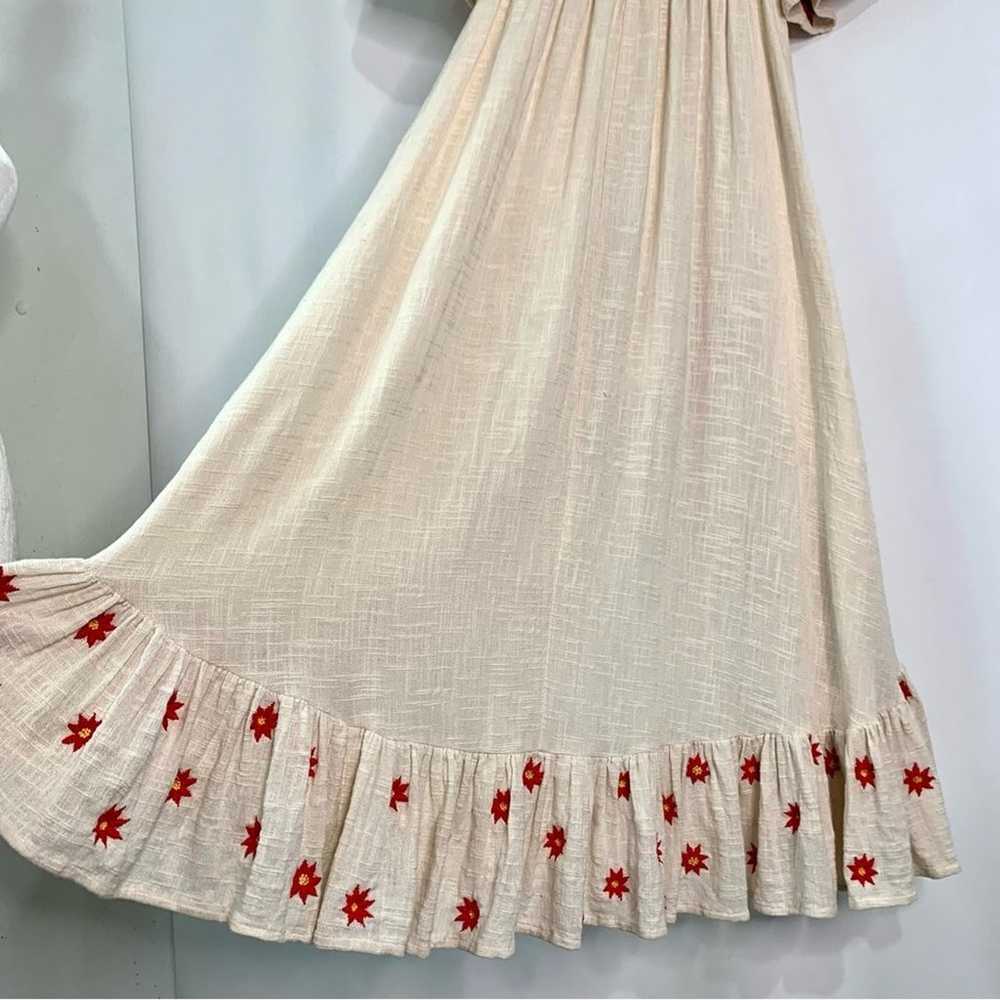 Sundress Alena Floral Embroidered Hi Low Dress Sz… - image 10