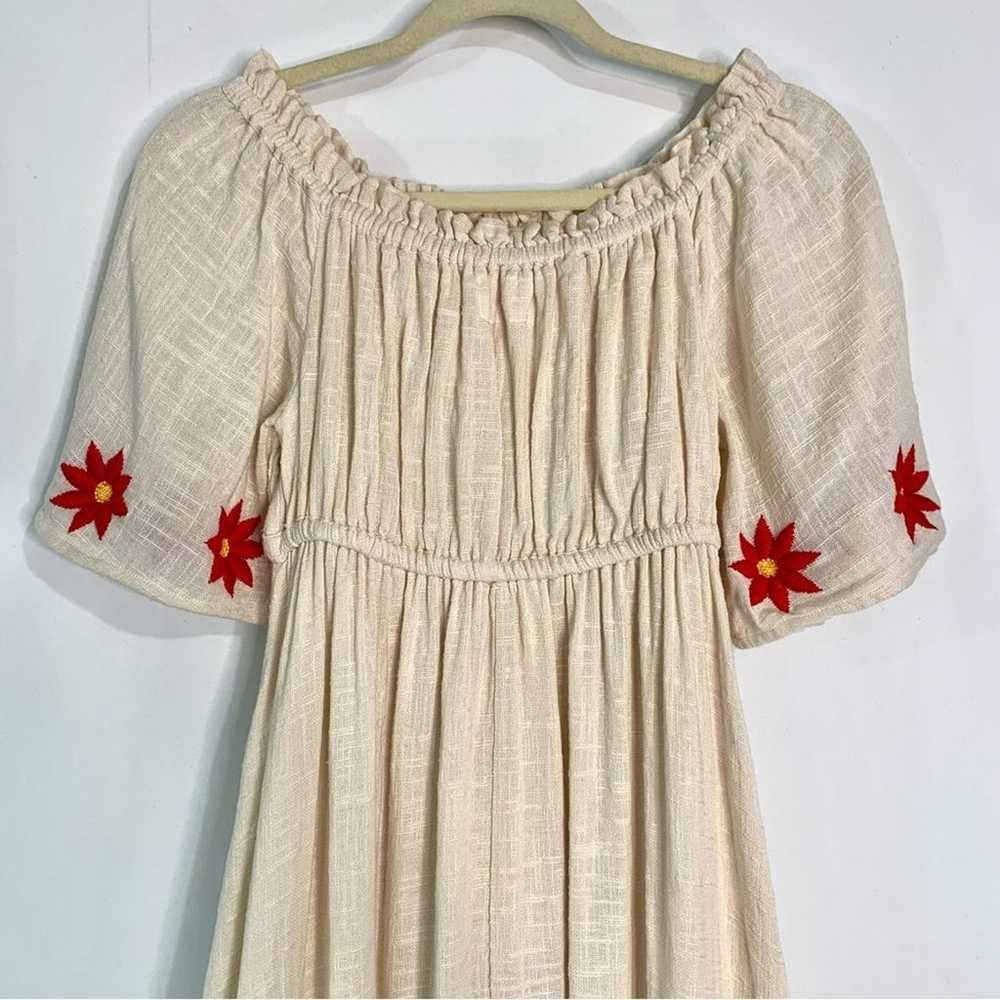 Sundress Alena Floral Embroidered Hi Low Dress Sz… - image 9