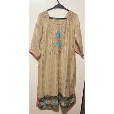 New Dress Embroidered Chiffon 3pc Shirt, Dupatta … - image 1