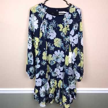NWT Eliza J Women’s Floral Print Multi-Colored As… - image 1