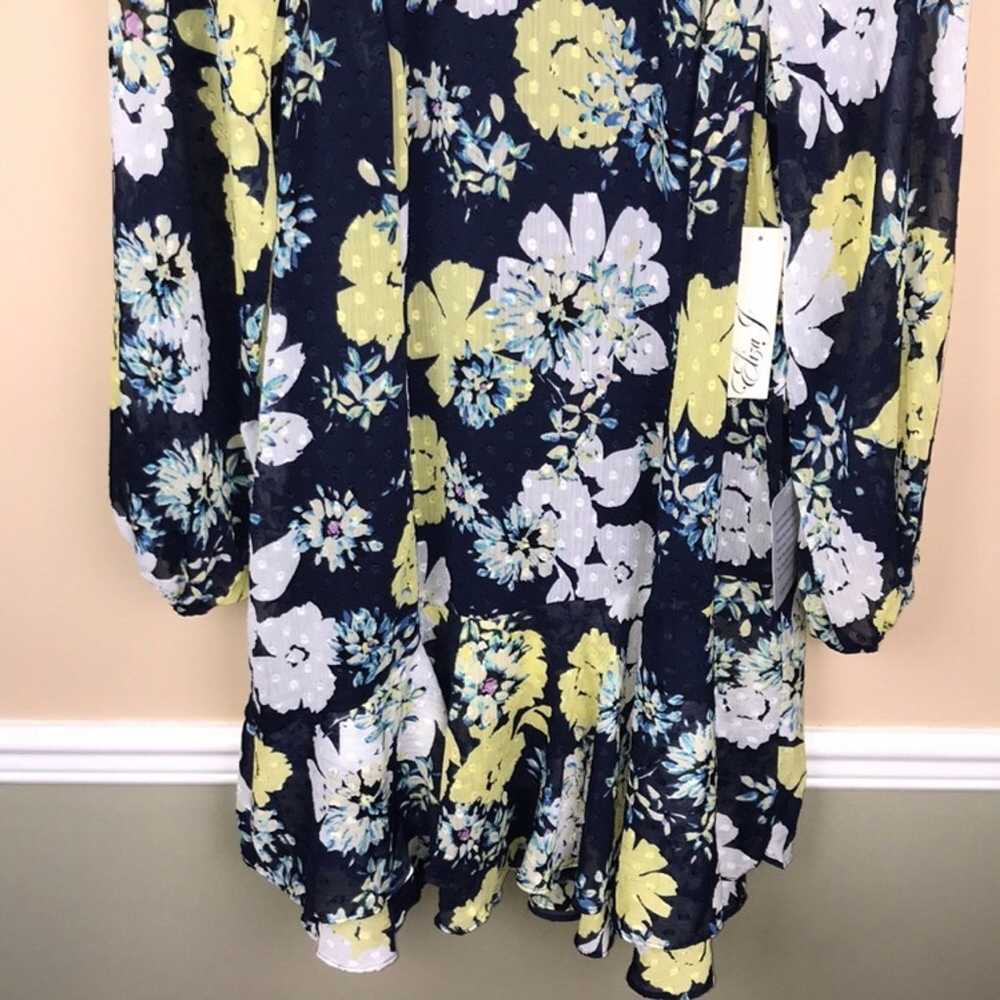 NWT Eliza J Women’s Floral Print Multi-Colored As… - image 3
