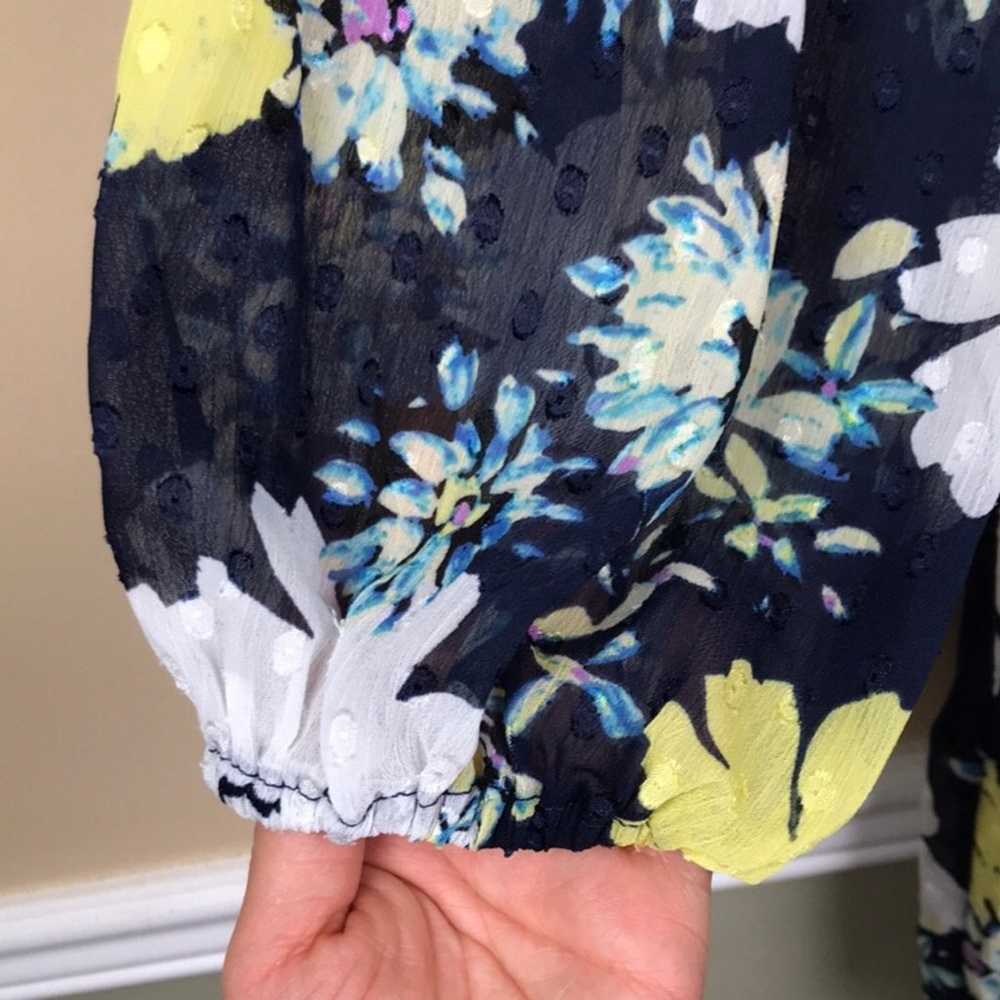 NWT Eliza J Women’s Floral Print Multi-Colored As… - image 4