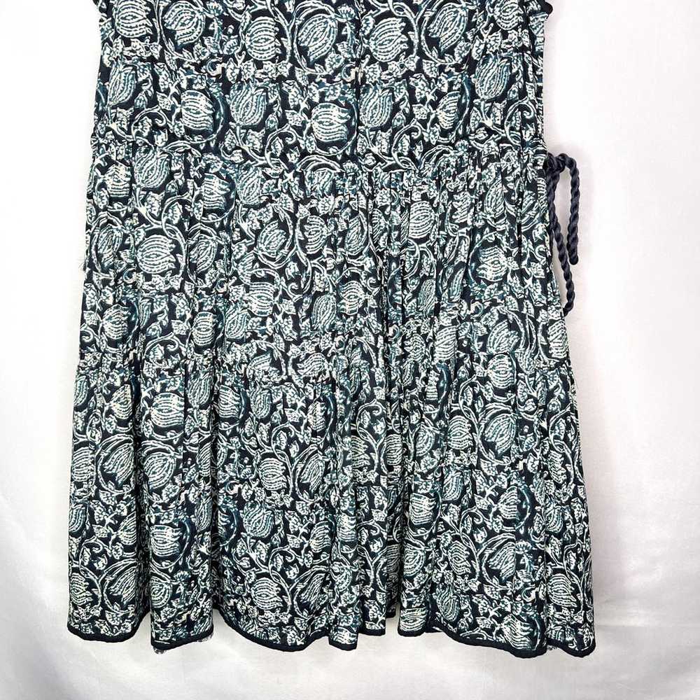 NWOT Anthropologie Let Me Be Tired Ruffle Blue Iv… - image 9