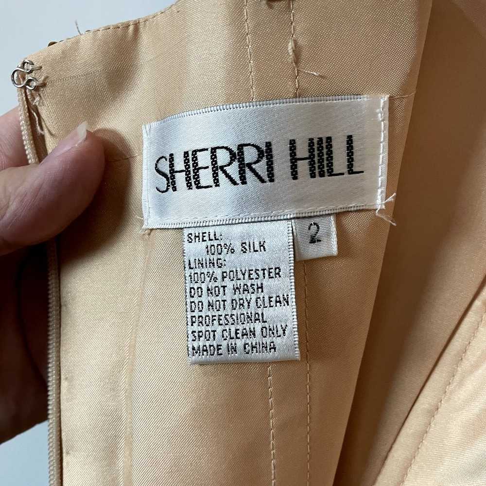 Sherri Hill Sequin Silk Sweetheart Short Formal D… - image 11