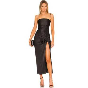 Shona Joy Thalia Midi Black Dress-sz 4 - image 1