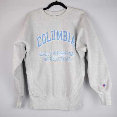 Columbia University high quality Embroidered Crewneck Sweatshirt Jansport 90s XXL