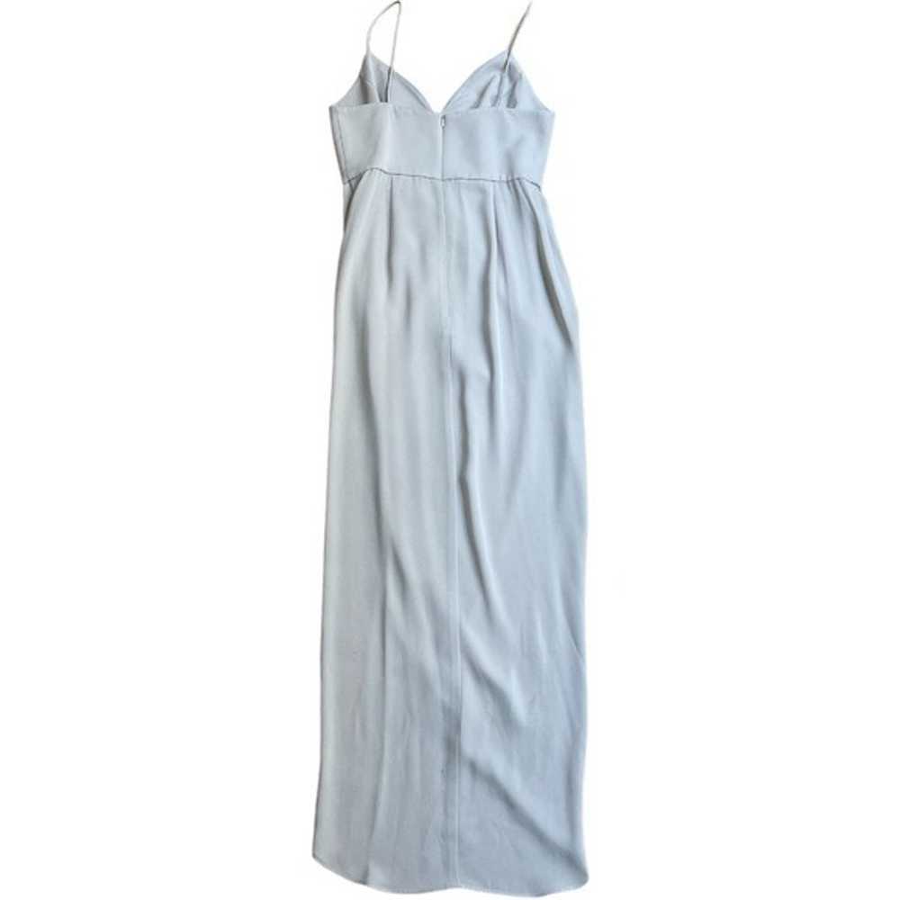 SHONA JOY gray v neck sheath dress size 2 - image 7