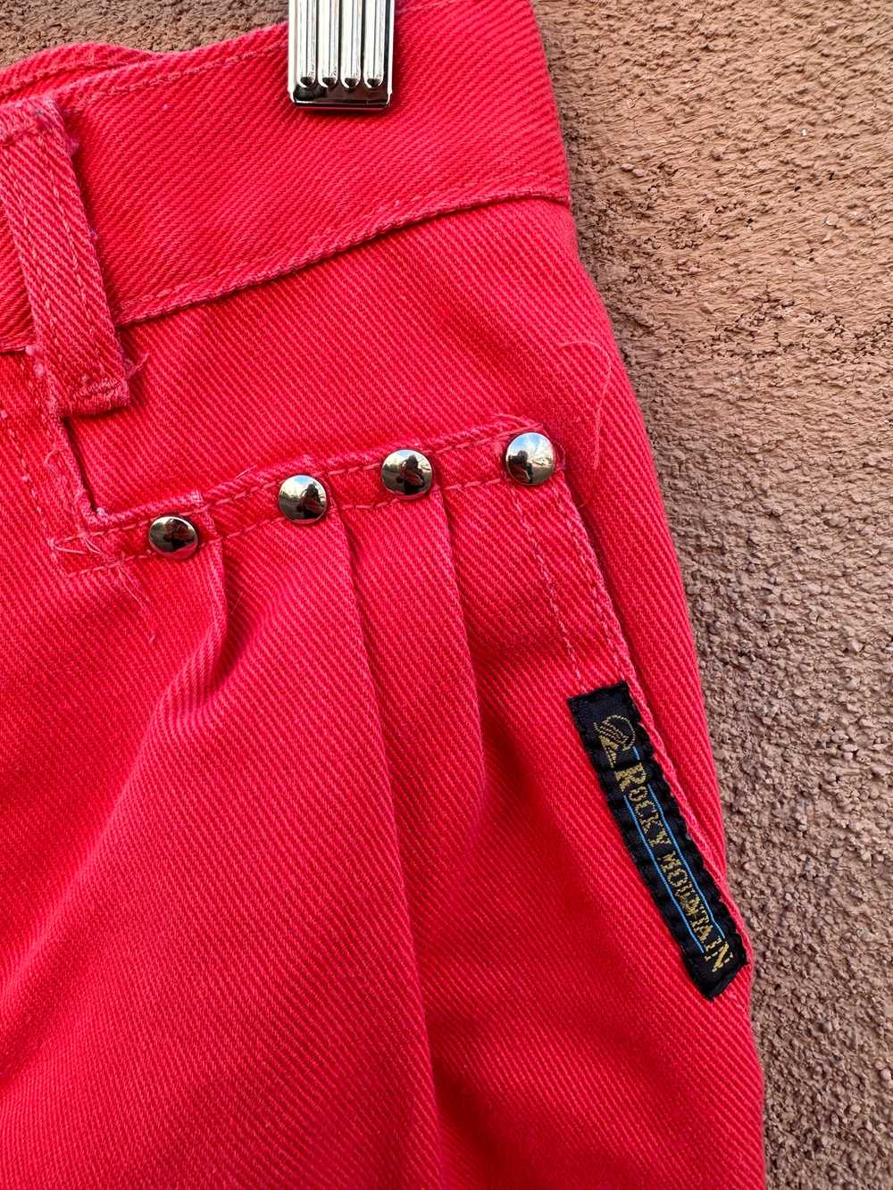 Reddish Pink "Rockies" Denim Jeans - 27/5 - image 2