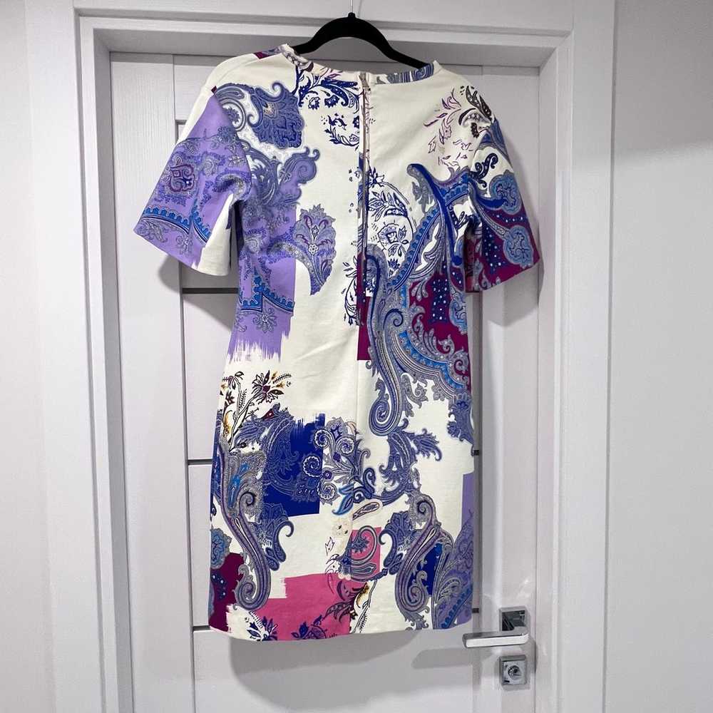 Etro Cotton Blend Shift Paisley Dress - image 7