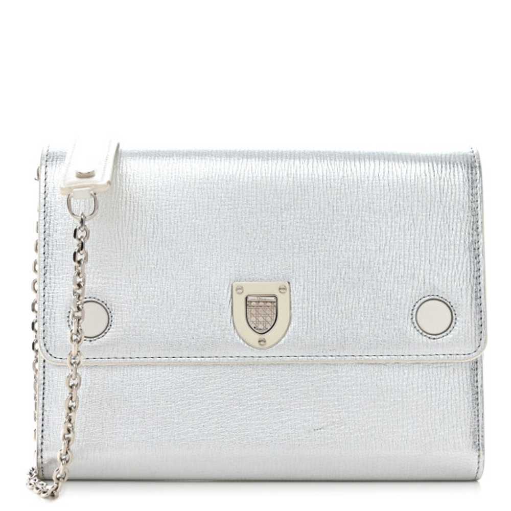 CHRISTIAN DIOR Goatskin Diorever Wallet On Chain … - image 1