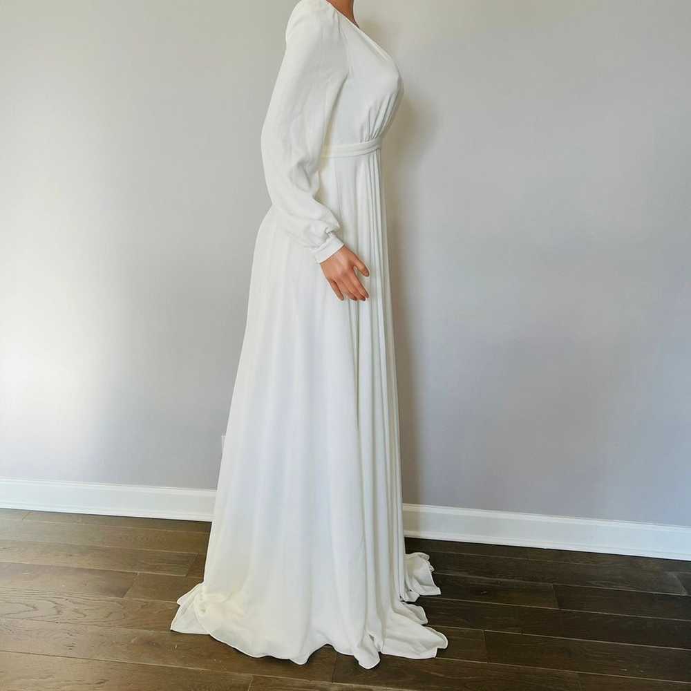 Joanna August Floyd Long Sleeve Wedding Gown Size… - image 12
