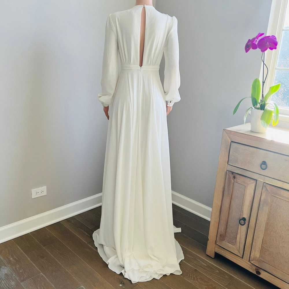 Joanna August Floyd Long Sleeve Wedding Gown Size… - image 6
