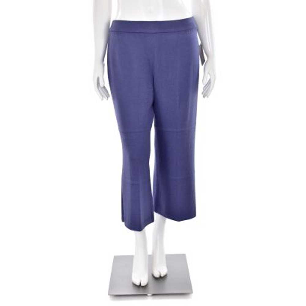 St. John Sport 2Pc Ribbed Knit Top & Cropped Pant… - image 10