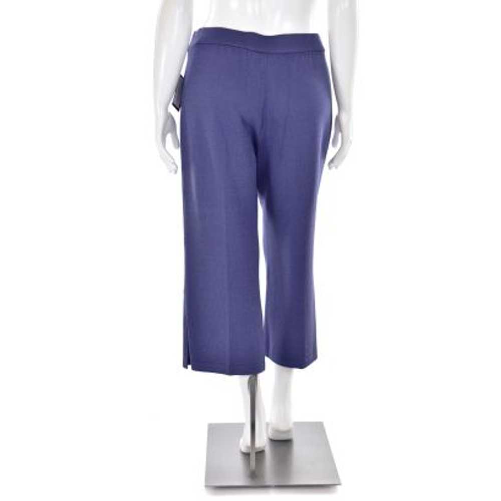St. John Sport 2Pc Ribbed Knit Top & Cropped Pant… - image 8