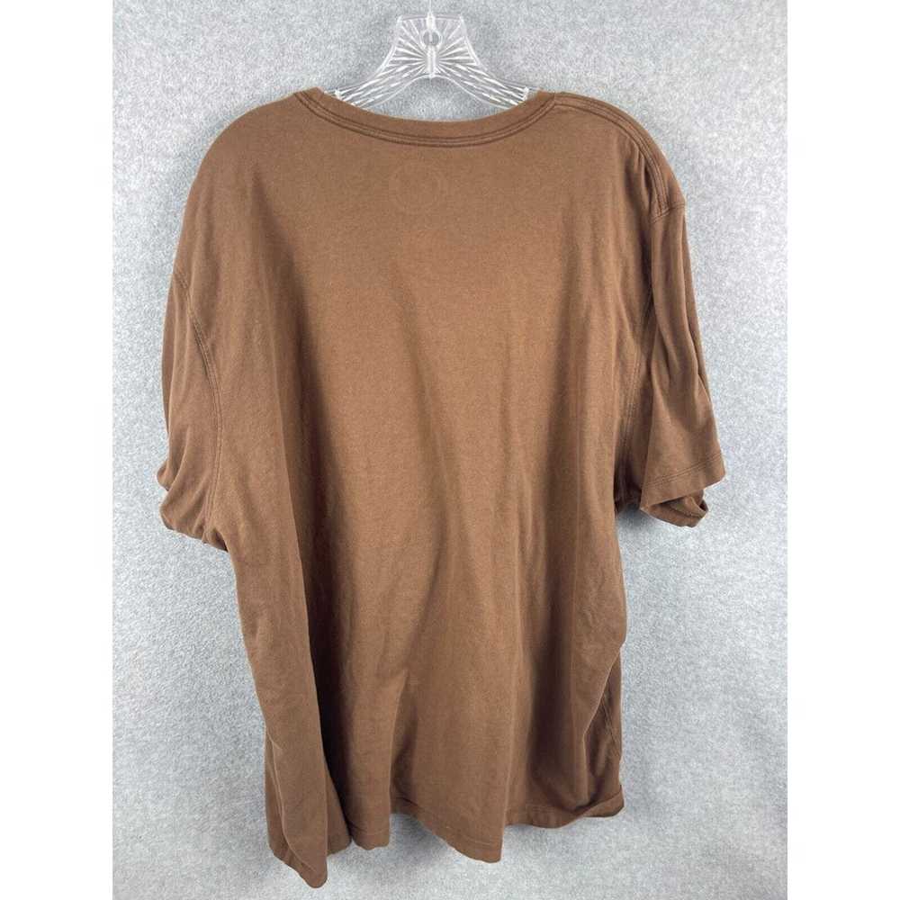Life is Good Shirt Men's 2XL Brown Short Sleeve W… - image 5