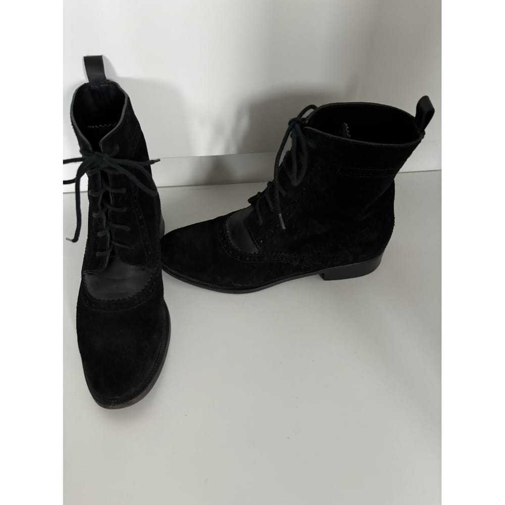 Balenciaga Leather lace up boots - image 2