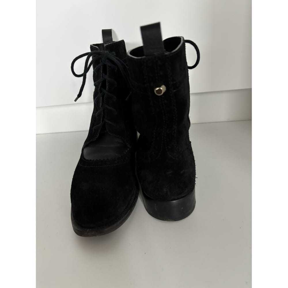 Balenciaga Leather lace up boots - image 3