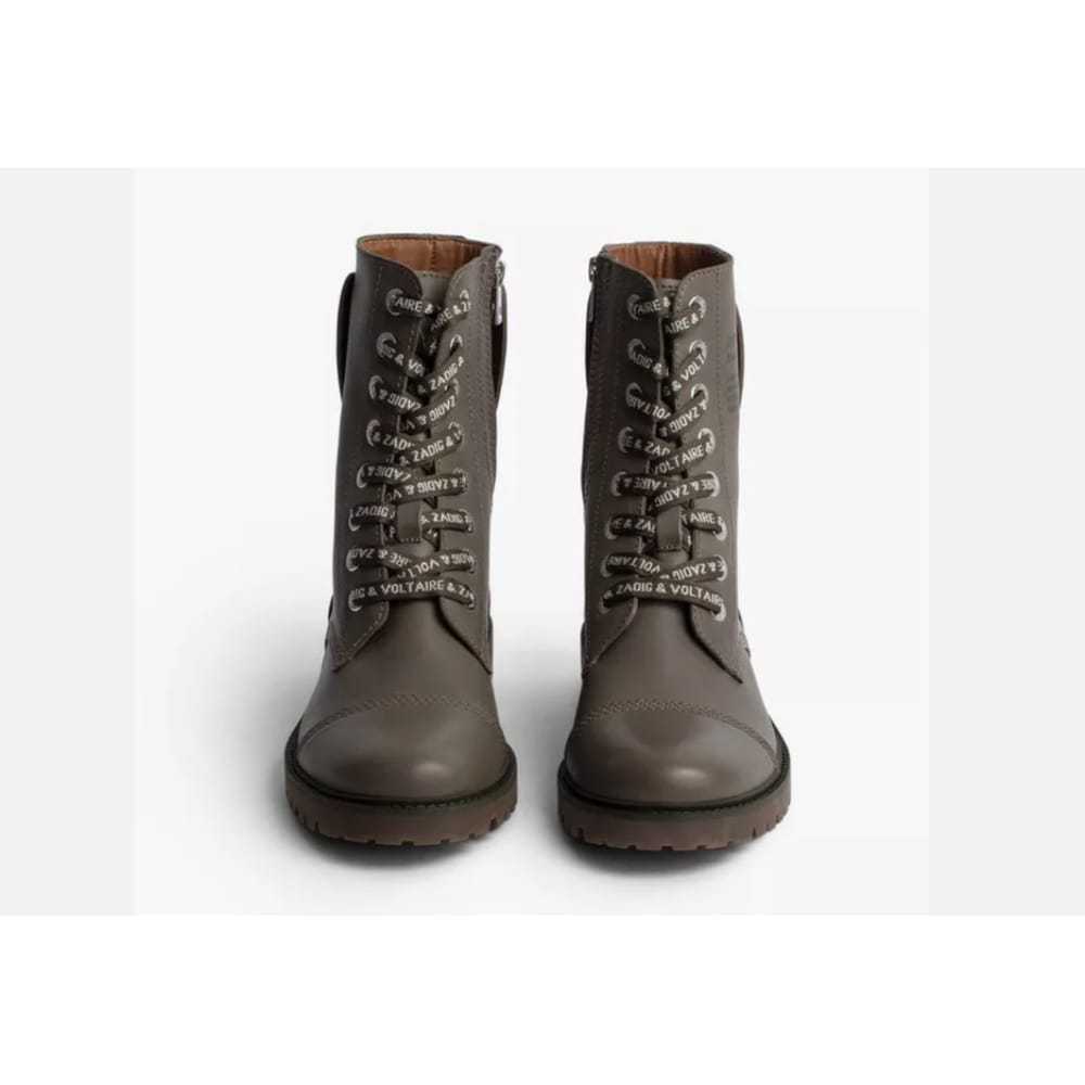 Zadig & Voltaire Joe leather boots - image 2