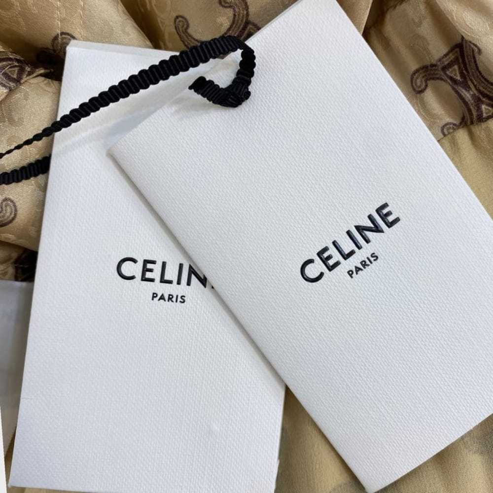 Celine Silk mid-length dress - image 9