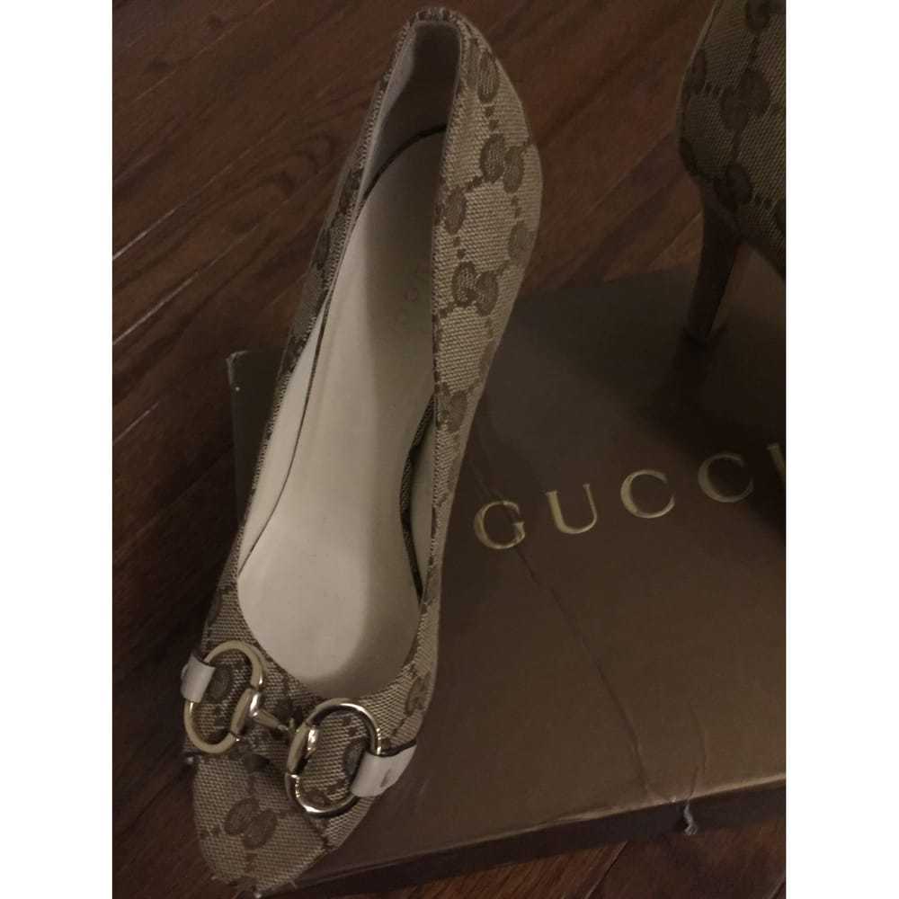 Gucci Cloth heels - image 4