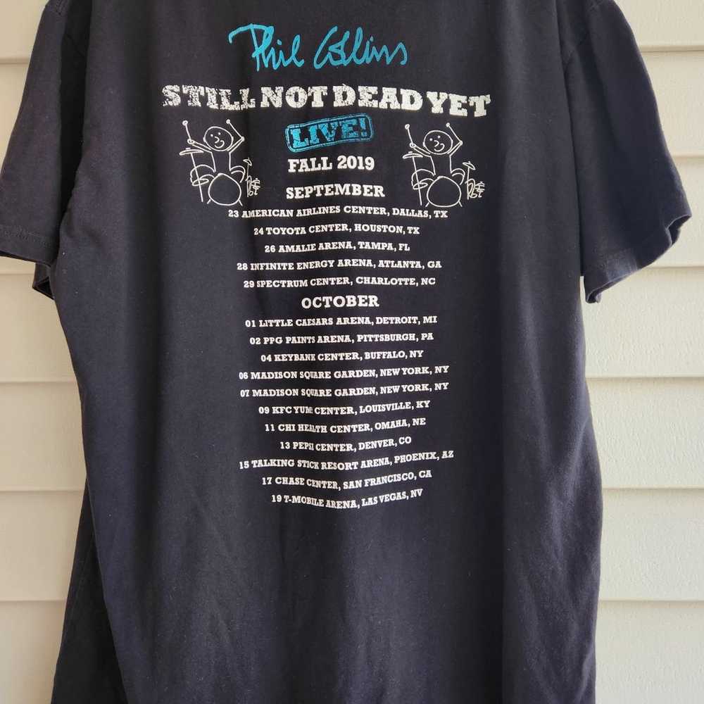 Phil Collins Tour T Shirt - image 5