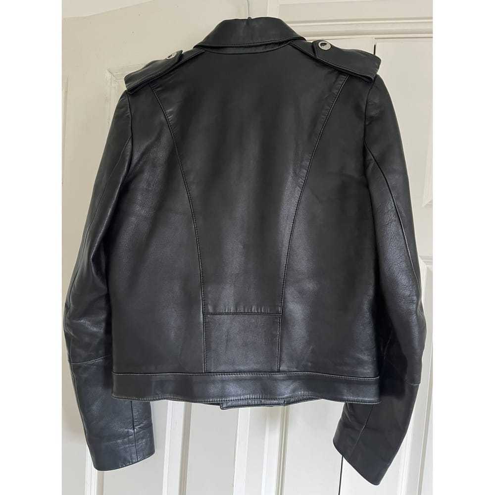 Versace Leather biker jacket - image 10