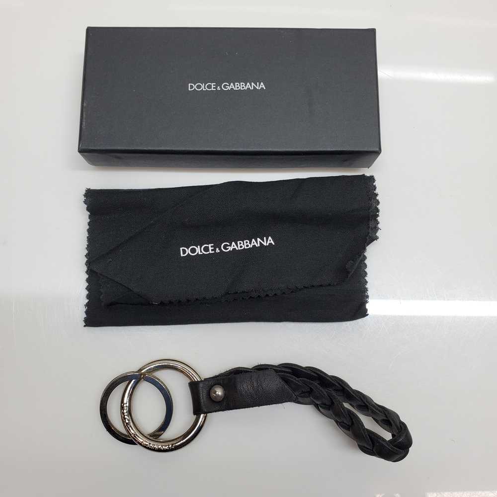 AUTHENTICATED DOLCE & GABBANA LEATHER STRAP KEYCH… - image 1